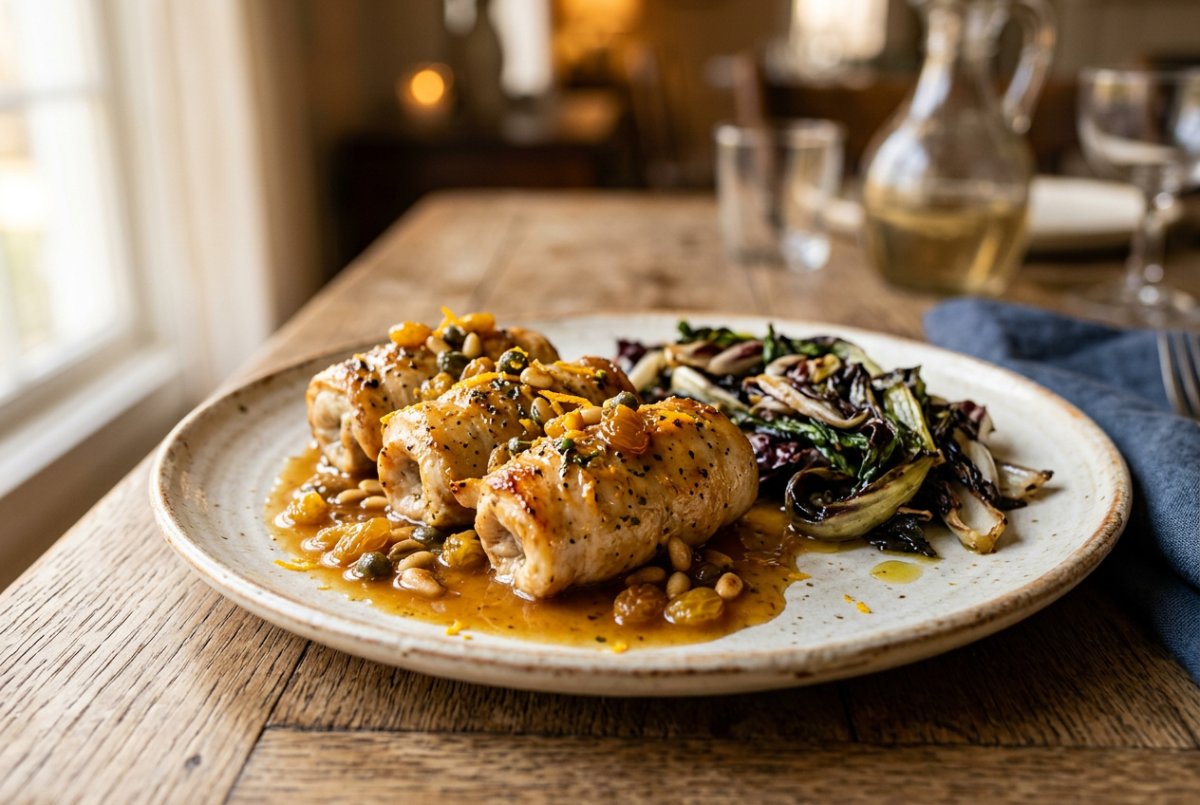 Chicken involtini